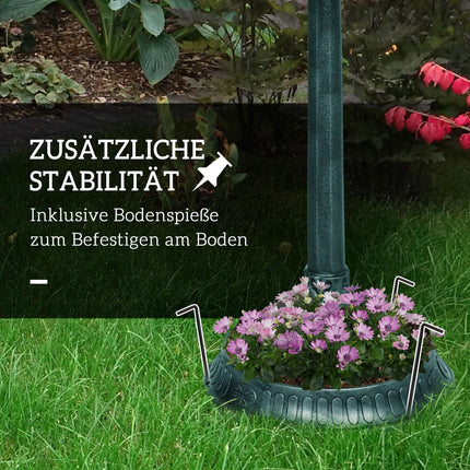 Plastic bird bath - Frost and winter proof garden water bowl