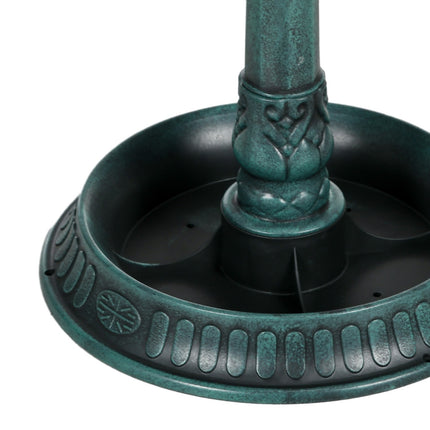 Plastic bird bath - Frost and winter proof garden water bowl