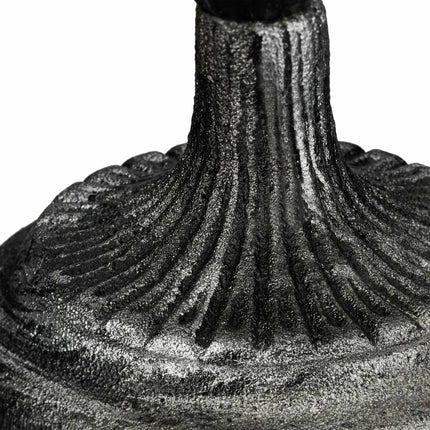 Standing bird bath in cast iron