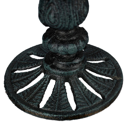 Standing bird bath in cast iron