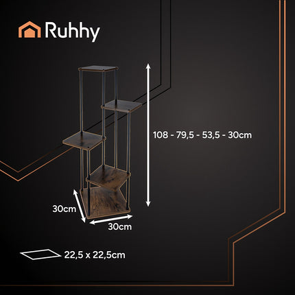 Stojan na květiny 107 cm 25998