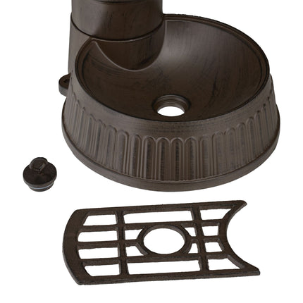 Stojací fontána, antik, 72 cm