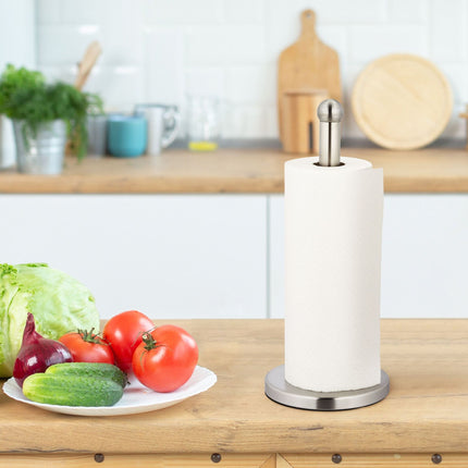 Standing holder for household paper