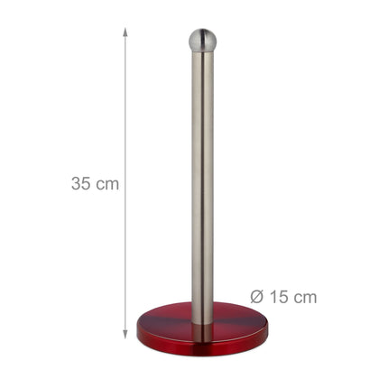 Standing holder for household paper