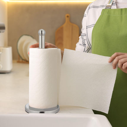 Standing holder for household paper