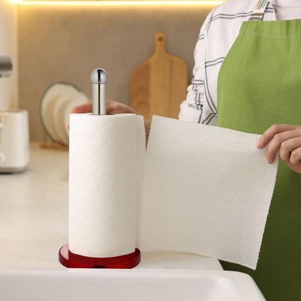 Standing holder for household paper