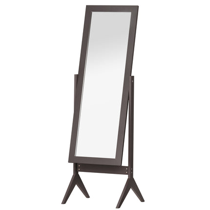 Standing full-length mirror, easy-care MDF, 47x46x148 cm