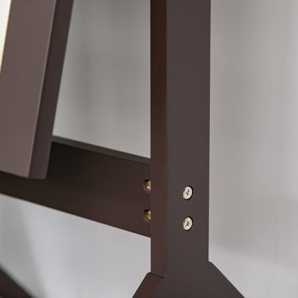 Standing full-length mirror, easy-care MDF, 47x46x148 cm