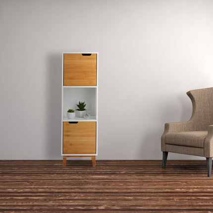 Standing shelf white