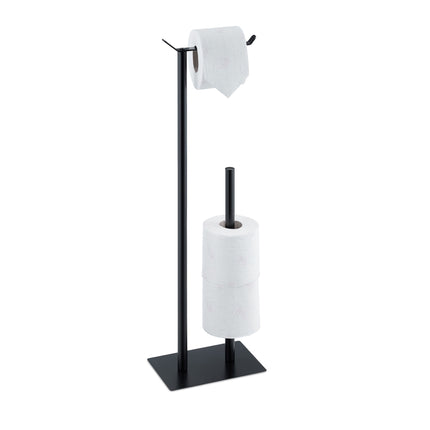 Standing toilet paper holder