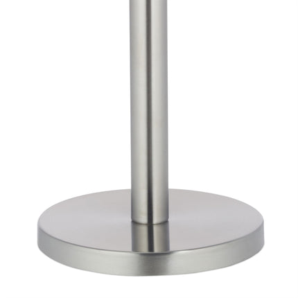 Standing toilet paper holder in metal