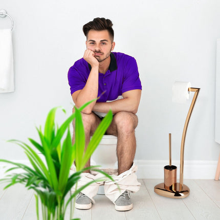 Stand-WC-Sitz WIMEDO Kupfer