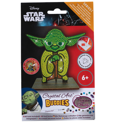 Star Wars Art Set With Crystals, Yoda