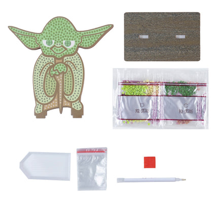 Star Wars Art Set With Crystals, Yoda