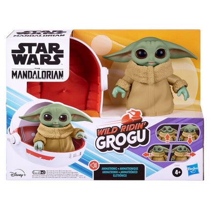 Star Wars Interactive Plüsch Wild Ridin' Grogu, 12 cm
