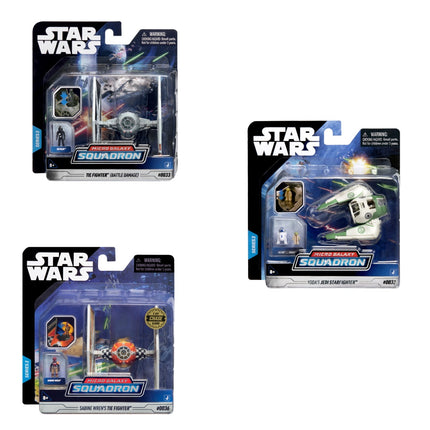 Star Wars Micro Galaxy Kleinfahrzeug mit Figur W3
