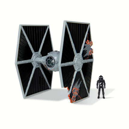 Star Wars Micro Galaxy Kleinfahrzeug mit Figur W3