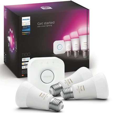 Kit de démarrage Ambiance Couleur Blanche 3xE27