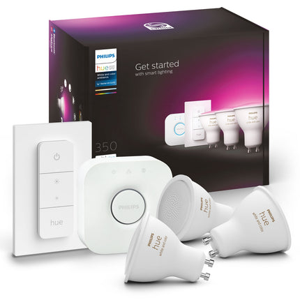 Startovací sada White and color ambiance 3 x GU10 350 lm