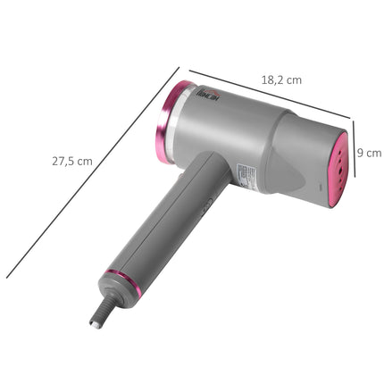 Skládací napařovací kartáč, nádržka na vodu 160 ml, 1520W