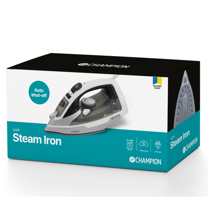 Napařovací žehlička keramická 2200W SJ215, šedá/bílá