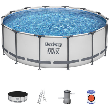 Stahlrahmen-Aufstellpool 4,27m x 1,22m Set