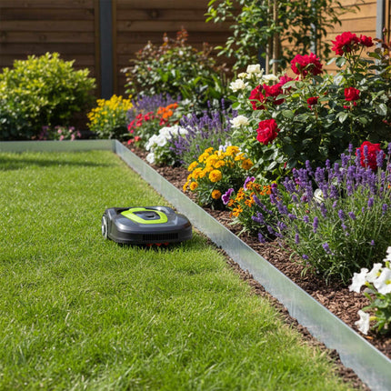 Steel Garden Bed Edging – Flexible, Weed Barrier