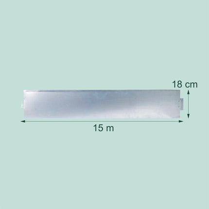 Steel Garden Bed Edging – Flexible, Weed Barrier