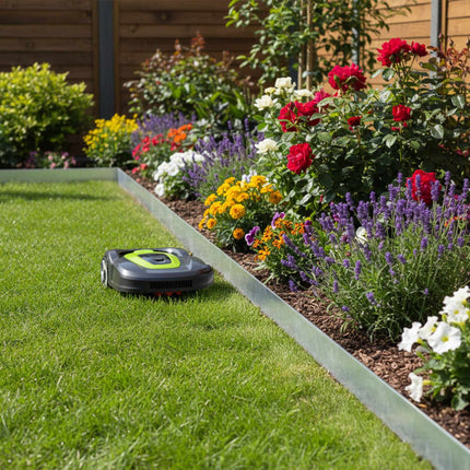 Steel Garden Bed Edging – Flexible, Weed Barrier