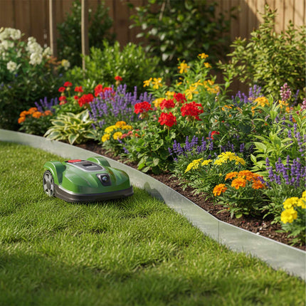 Steel Garden Bed Edging – Flexible, Weed Barrier