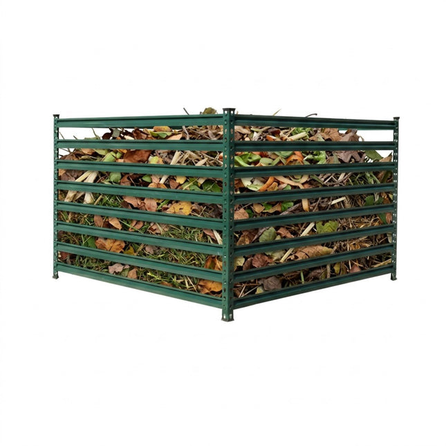 Steel Garden Composter with Open Slatted Design