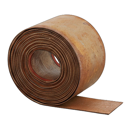 Stahlrasenkante – Rost-Finish, flexibel, Unkrautsperre