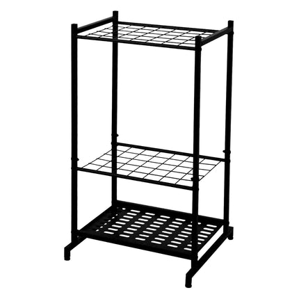 Steel Garden Tool Rack for 35 Tools – Black