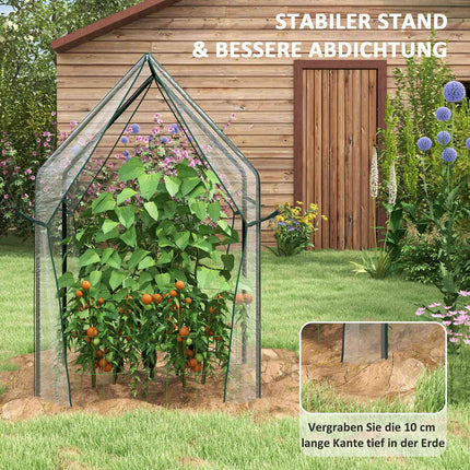 Stalen Verhoogd Bed Tuinbed Plantenbak Met Handschoenen, Groen, 125X47X40Cm