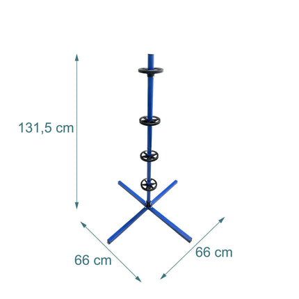 Steel Tyre Rack – Holds 4 Tyres, Up to 285mm Wide