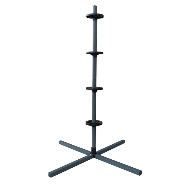 Regál na pneumatiky ocelový pro 4 pneumatiky, šířka 285mm, nosnost 120kg