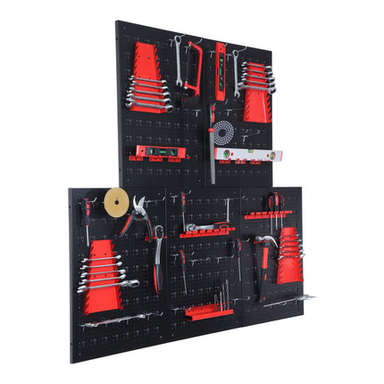 Stahl-Wand-Werkzeuglochplatte mit Haken-Set