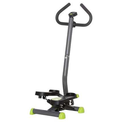 Stepper-Trainingsgerät mit LCD, Griff, 100 kg Tragkraft
