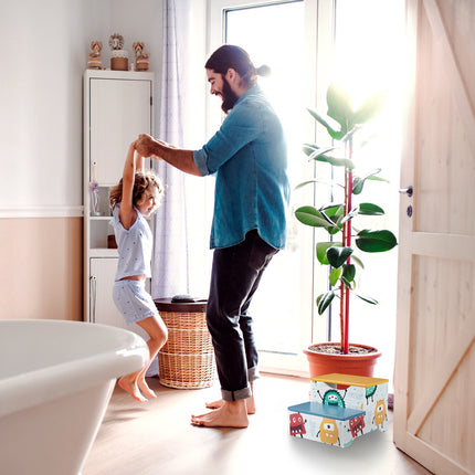 Step stool for children Monster