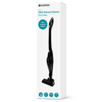 Stabstaubsauger Eco Clean 2in1 120W SD420 Mattschwarz
