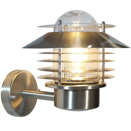 Applique murale Stig Up douille E27 IP44 Aluminium