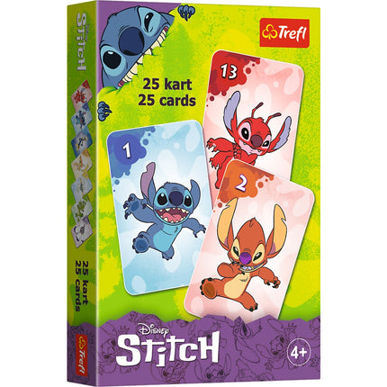 Stitch Kartenspiel für Familienspaß, 2-4 Spieler, ab 6 Jahren