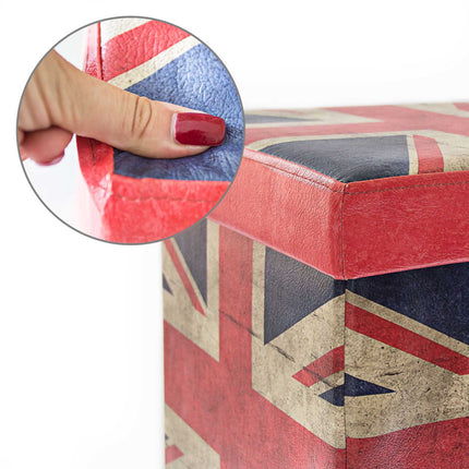 Stool with storage space Trend motif