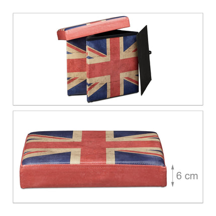 Stool with storage space Trend motif
