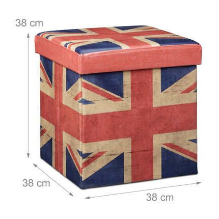 Stool with storage space Trend motif