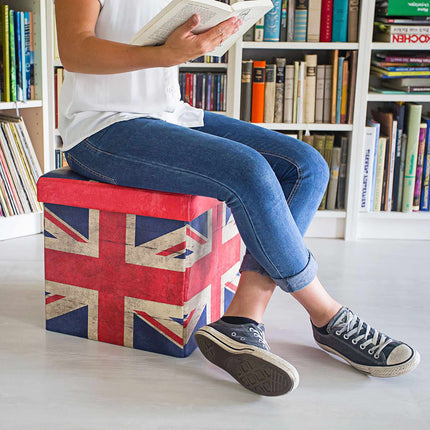 Stool with storage space Trend motif