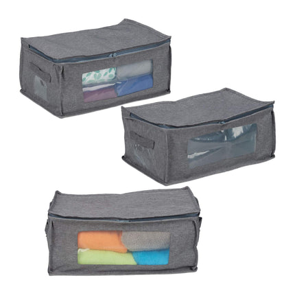 Lot de 3 sacs de rangement