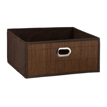 Storage basket Bamboo Flat