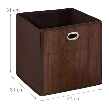 Storage basket Bamboo High