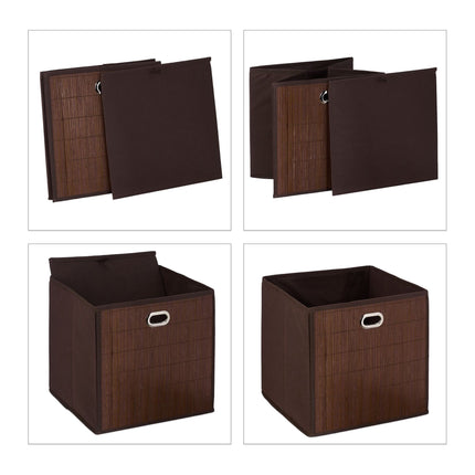 Storage basket Bamboo High